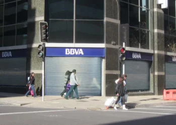 Cortinas metálicas Banco BBVA