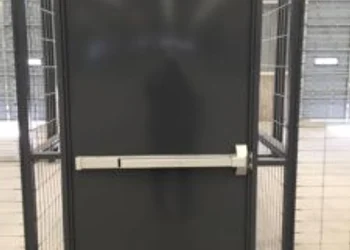 Puerta blindada centro de distribución Lo Boza