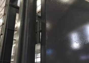 Puerta blindada centro de distribución Lo Boza